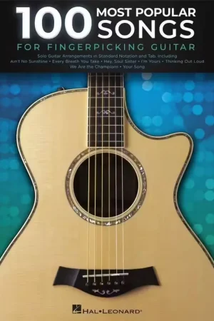 Très bien noté | Hal Leonard 100 Most Popular Songs for Fingerpicking Guitar