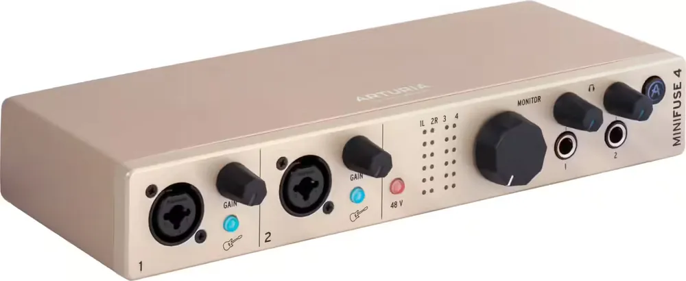 Produit phare | Arturia Minifuse 4 Champagne