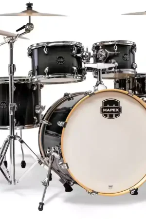 Prix cassé - Mapex armory studioease 6 Fûts black onyx