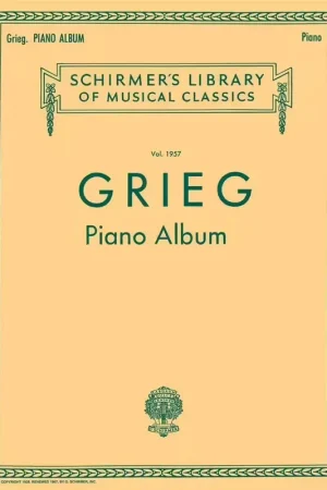 Schirmer GRIEG E. - PIANO ALBUM - Commandez en ligne
