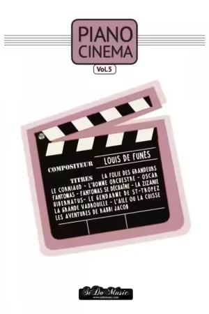 Offre exclusive | Capte Note PIANO CINEMA VOL.5 - LOUIS DE FUNES