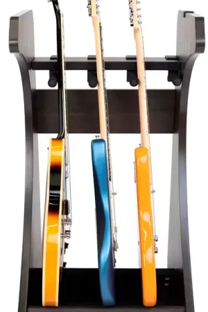 Liquidation | Gator Frameworks Stand Rack Elite 3 Guitares Marron