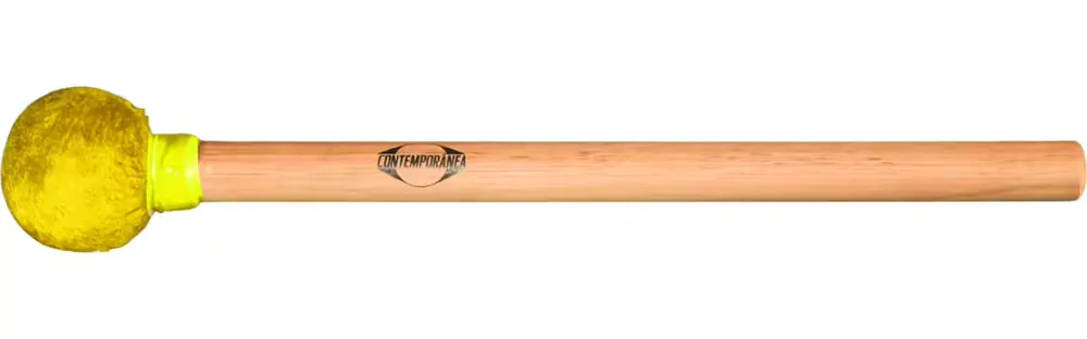 Contemporanea Mailloche de surdo bois 40cm - Jaune | Prix choc