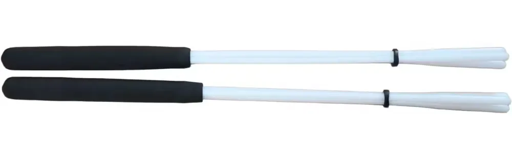 Contemporanea C-BT09 Baguette de tamborim 3 brins évasés blanche, 36 cm - dure - Fin de série