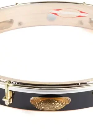 Contemporanea Pandeiro 13" formica noir PRO LEVE - peau transparente - Pro | Quantité limitée