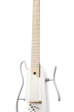 Donner HUSH-I Pro Travel Guitar White - Qualité premium
