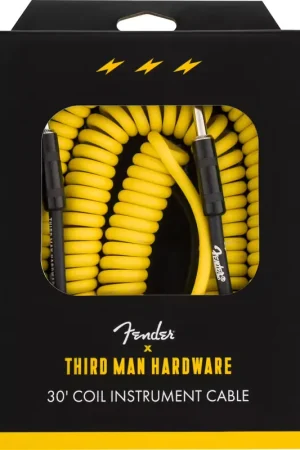 Envoi rapide | Fender 9m Coil Cable Fender x Third Man Hardware Yellow