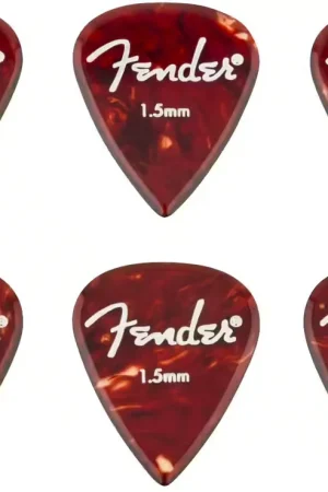 Fender Aero Acrylic Picks 6-count 1.5mm - Disponible maintenant