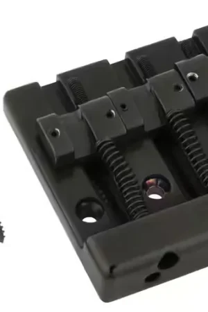 Promotion | Fender Fender HiMass 4-String Bass Bridge Assembly With Zinc Saddles Black