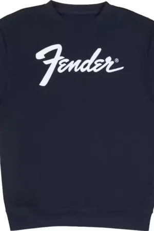 Fender "M" Sweat-shirt Transition Logo Bleu Marine - Offre exclusive