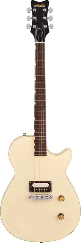 Préféré des clients - Gretsch Guitars Streamliner Jet 1 Pickup LRL Vintage White