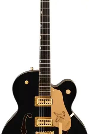 Gretsch Guitars Synchromatic Falcon Hollow Body Single-Cut with Bigsby EBO Black - Déstockage