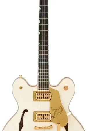 Plus que quelques jours - Gretsch Guitars Falcon Center Block LTD Bigsby and Gold Hardware EBO Vintage White