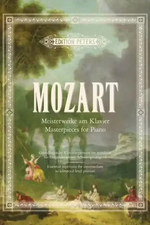 Tout juste disponible | Edition Peters MOZART W.A. - MASTERPIECES FOR PIANO