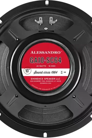 Ne manquez pas cette offre - Eminence Signature GA10-SC64-16 10" George Alessandro