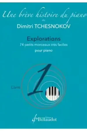 Achetez dès maintenant - Billaudot Tchesnokov D. - Une Brève Histoire du Piano - Livre 1