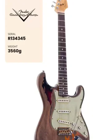 Commandez dès aujourd'hui - Fender Custom Shop Stratocaster Rory Gallagher Super Heavy Relic 3-Color Sunburst Signature Artist 2025