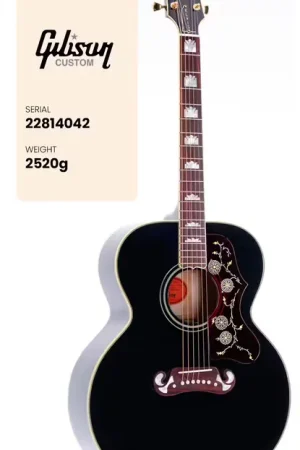 Gibson custom SJ-200 Signature Elvis Ebony CS MC | Offre