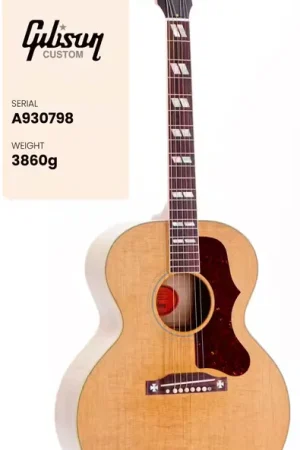 Achetez en ligne - Gibson custom J-185 1952 Antique Natural CS HRC