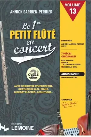 Best-seller | Robert Martin Sarrien-Perrier A. - Le 1er Petit Flûté en concert (Instru seul)