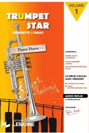 Achetez dès maintenant | Robert Martin Dutot P. - Trumpet Star 1 (+ Acc. Piano)