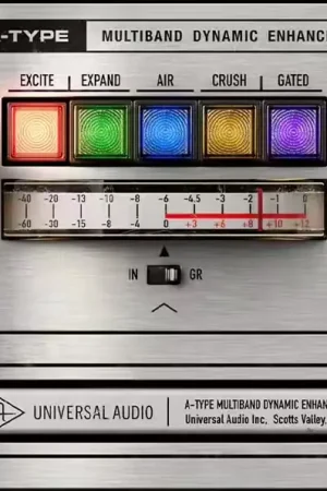 Disponible maintenant | Universal Audio UAD A-Type Multiband Dynamic Enhancer