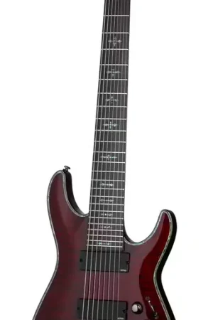 Schecter C-8 Hellraiser Black Cherry - Reconditionné - Offre à durée limitée
