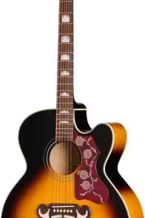 Nouveau chez nous - Epiphone J-200 Studio EC Vintage Sunburst