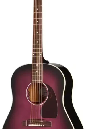 Gibson acoustic J-45 Standard Purple Burst Modern - Prix promo