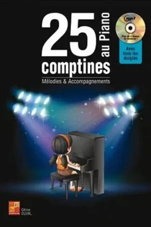 Nouveauté - Play Music Publishing 25 Comptines au Piano