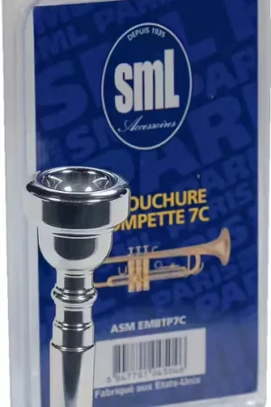 SML Paris Embouchure Trompette Argentée 7C - Stock B | Derniers exemplaires
