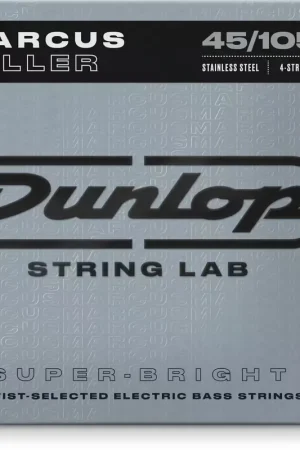 Jim Dunlop DBMMS45105 M.Miller Stainless Steel Medium 45-105 - Stock B - Produit tendance