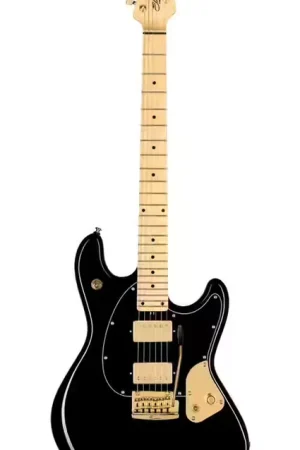 Sterling Guitars Stingray Black Jared Dines Signature Gold - Stock B | Haute qualité