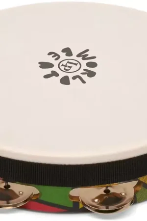 Expédition express - Latin Percussion Tambourins World Beat Single Row Avec Peau LP7023 10 Pouces