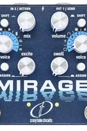 Promo exceptionnelle - Crazy Tube Circuits Mirage - Dual Reverb
