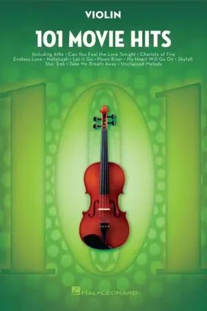Retour gratuit | Hal Leonard 101 Movie Hits For Violin
