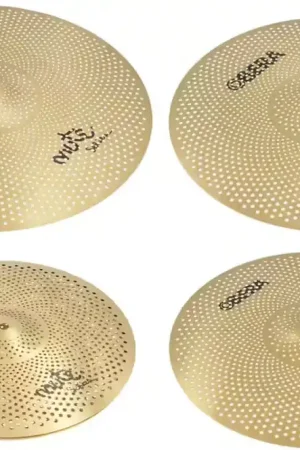 Obera Cymbals Set 4 Cymbales Silencieuces Mute - 14" 16" 18" 20" - Finition Brass | Tout juste ajouté