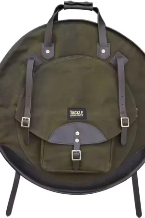 TACKLE Instruments Sac Cymbales 22" Sac à Dos - Vert/Marron Foncé | Tout juste ajouté