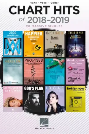 Disponible - Hal Leonard Chart Hits Of 2018-2019 (PVG)