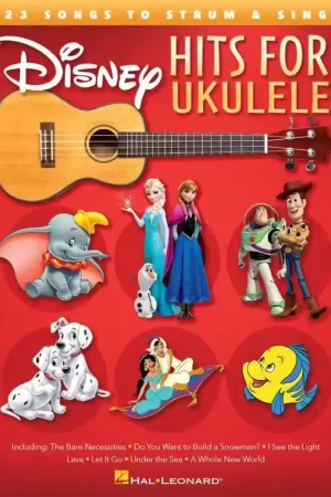 Coup de cœur des clients - Hal Leonard Disney Hits For Ukulele