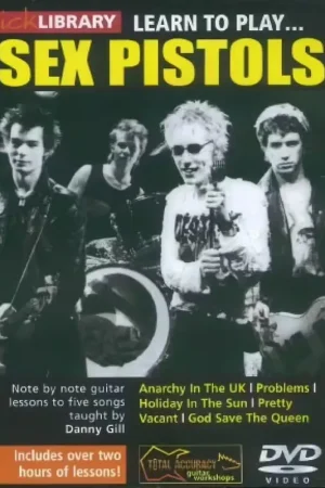 Nouveau au catalogue | Roadrock International Methode DVD Lick Library Learn To Play The Sex Pistols
