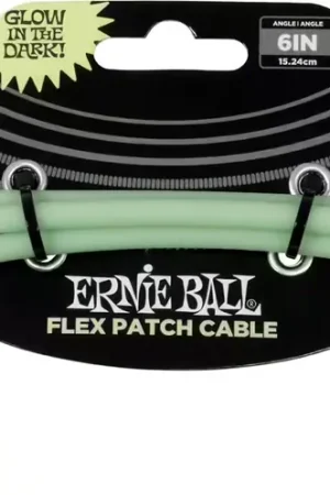 Ernie Ball Flex 15cm - Pack de 3 Phosphorescent - Offre à durée limitée