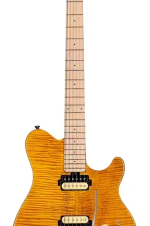Sterling Guitars Axis Flame Maple Top Trans Gold - STOCK B - Achetez dès maintenant