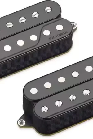 Fishman Set Fluence Open Core Classic Actif 7 cordes Noir - Plus que quelques unités