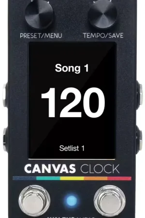 Walrus Audio Canvas Clock | Expédition rapide