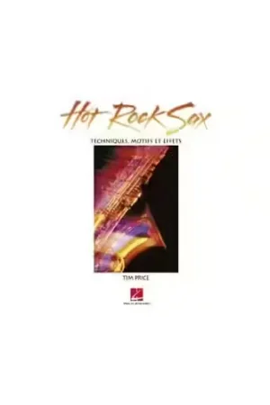 Qualité professionnelle | Hal Leonard Hot Rock Sax