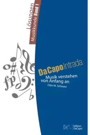 Mitropa Music Da Capo Intrada - Lösungen Musikkunde Band 1 | Prix promo