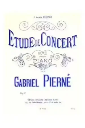 Leduc Etude De Concert Opus 13 | Achetez dès aujourd'hui