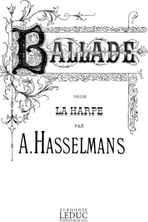 Leduc Ballade for Harp - Excellente qualité