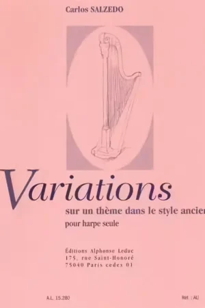 Disponible à la commande - Leduc Variations sur un Thème dans le Style ancien